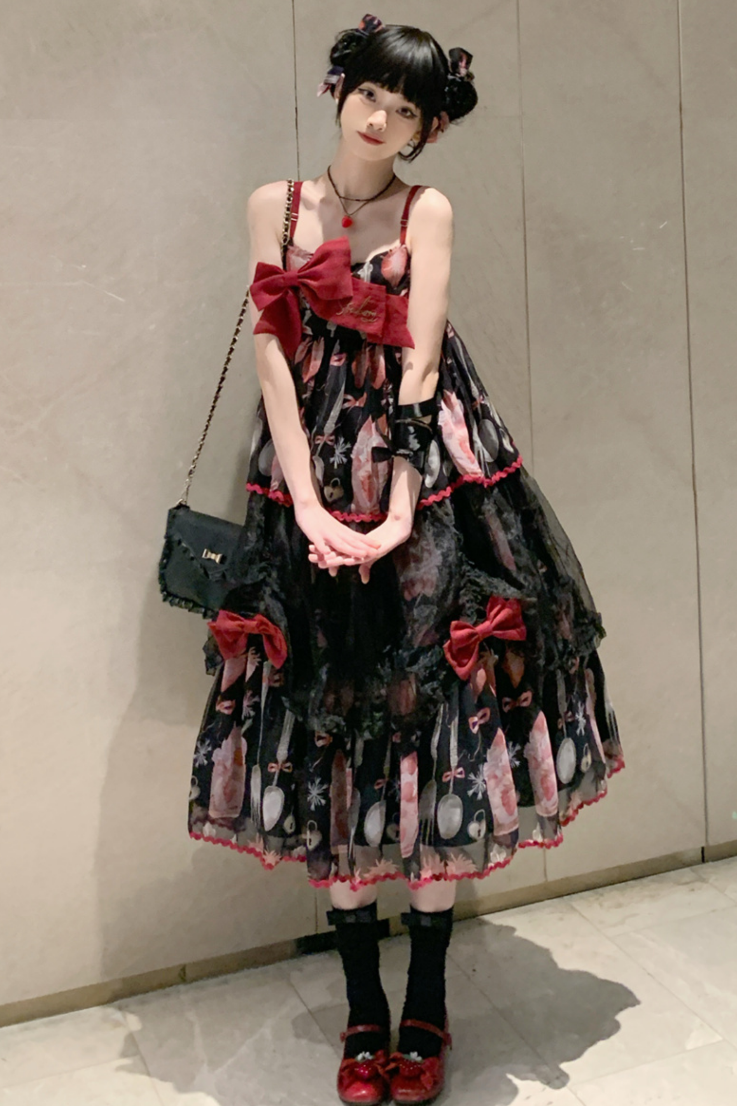 ストロベリーボックスロリータキャミソールドレス