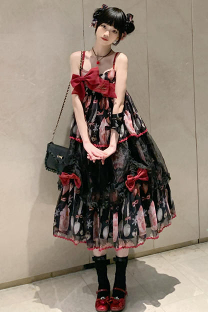 ストロベリーボックスロリータキャミソールドレス