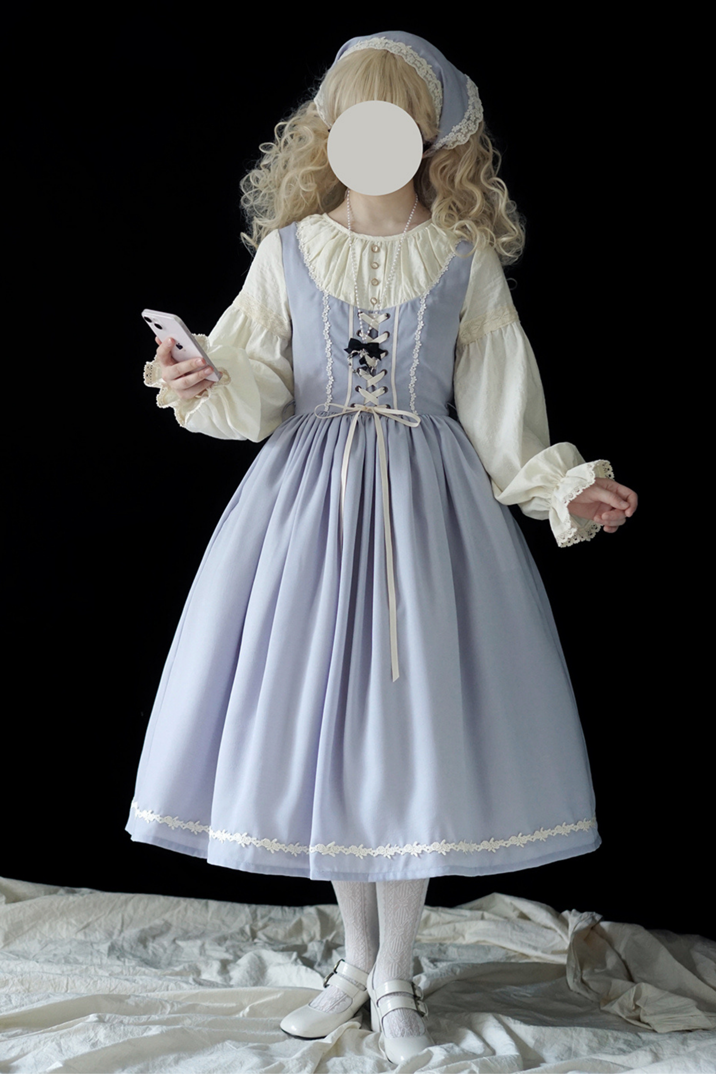 スケッチワイルドローズエレガントロリータドレス