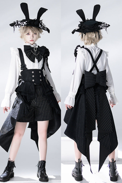 ラビットシアタージャガードバージョンロリータプリンスシャツウエストシールスーツ【予約商品】