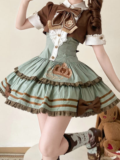 [Pre-order Deadline: March 31] Magical Academy Elegant Crown Embroidery Dress Type A/B