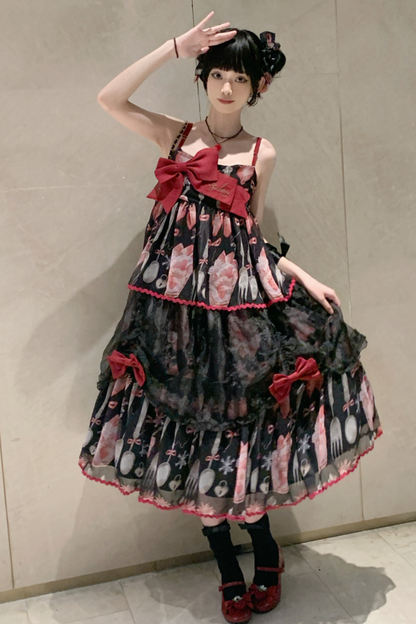 ストロベリーボックスロリータキャミソールドレス