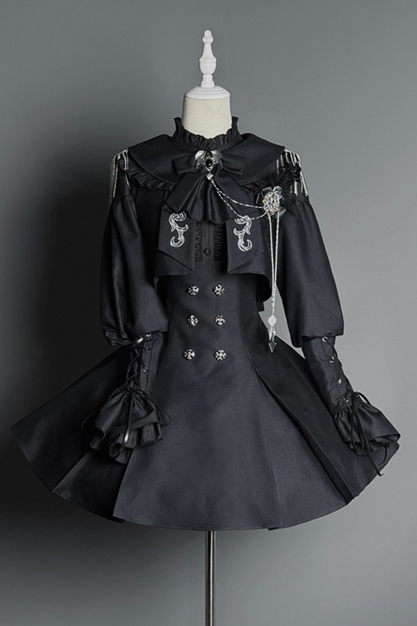 【1月8日予約締切】ダークナイトバトラーゴシックシリーズストラップドレス