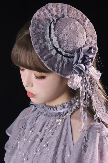 【4月5日予約締切】レトロエレガントインナー+トップス+スカート+アクセサリー