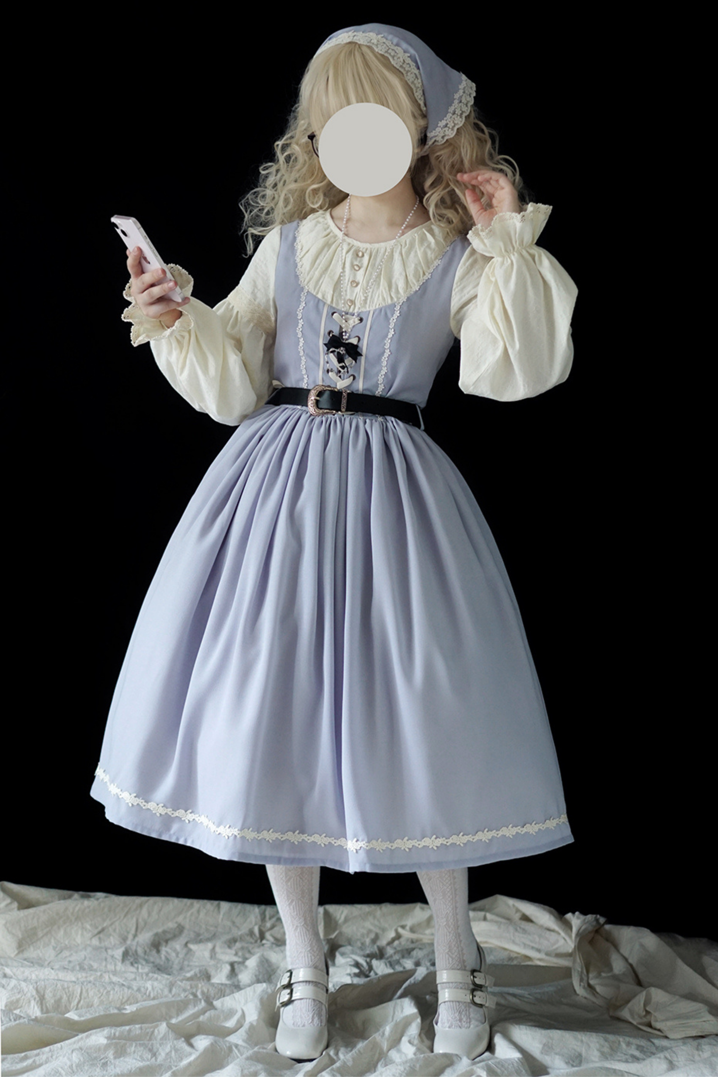 スケッチワイルドローズエレガントロリータドレス