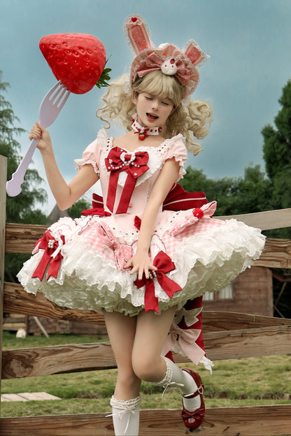 [February 26 Reservation Deadline] Sweet Berry Rabbit Lolita Doll Dress + Dress Set