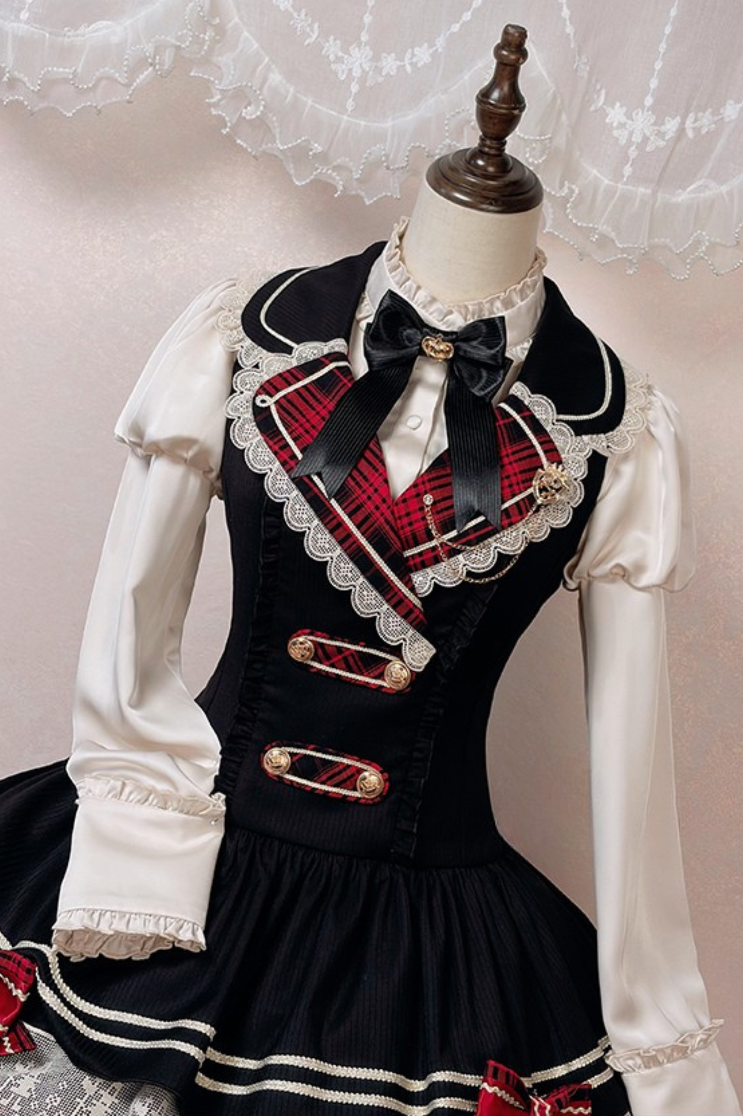 【1月13日予約締切】Honor Guard Ceremonyフリルスタンドカラーシャツ