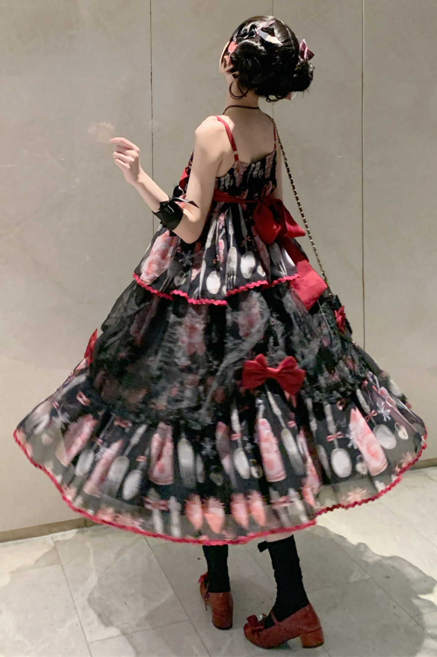 ストロベリーボックスロリータキャミソールドレス