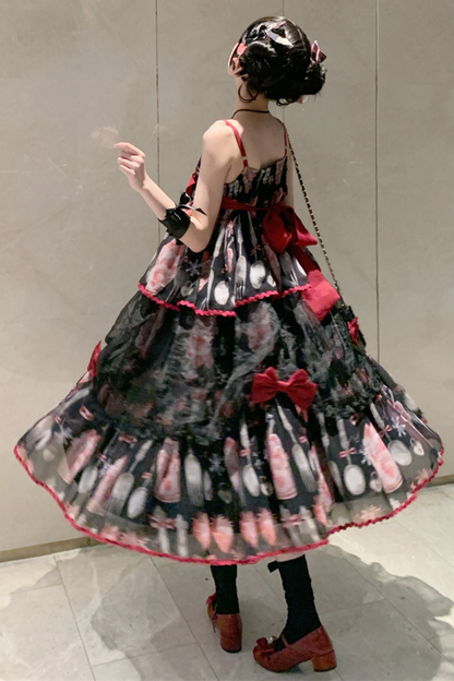 ストロベリーボックスロリータキャミソールドレス