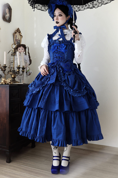 Lace Goth Subculture Dark Star Island Lolita Dress