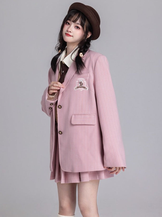 Embrell College Style Jacket + Skirt