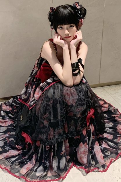 ストロベリーボックスロリータキャミソールドレス