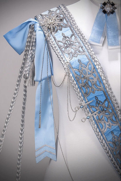 【12月7日予約締切】５ Colors Royal Prince-Style Military Lolita Series Accessories (Sash, Detachable Fur Collar)