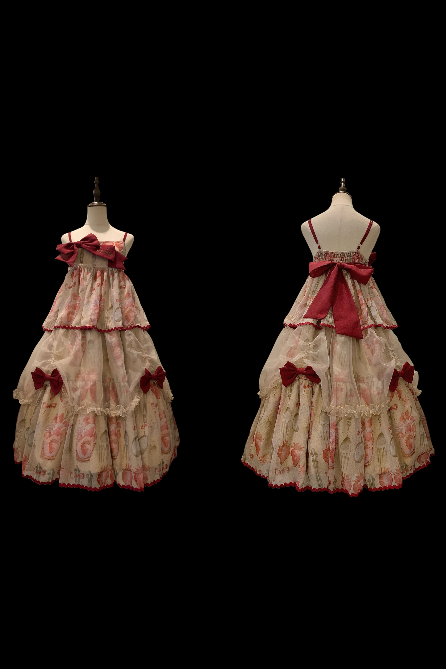 ストロベリーボックスロリータキャミソールドレス