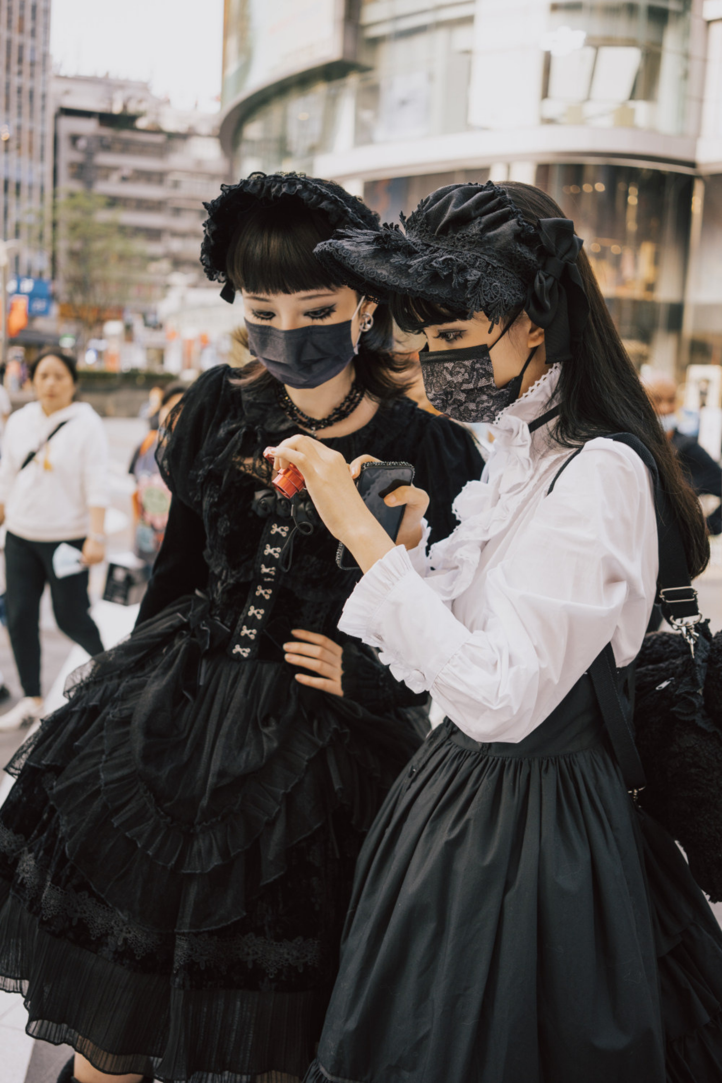 Gothic Chic Doll Lolita Dress + Short Jacket