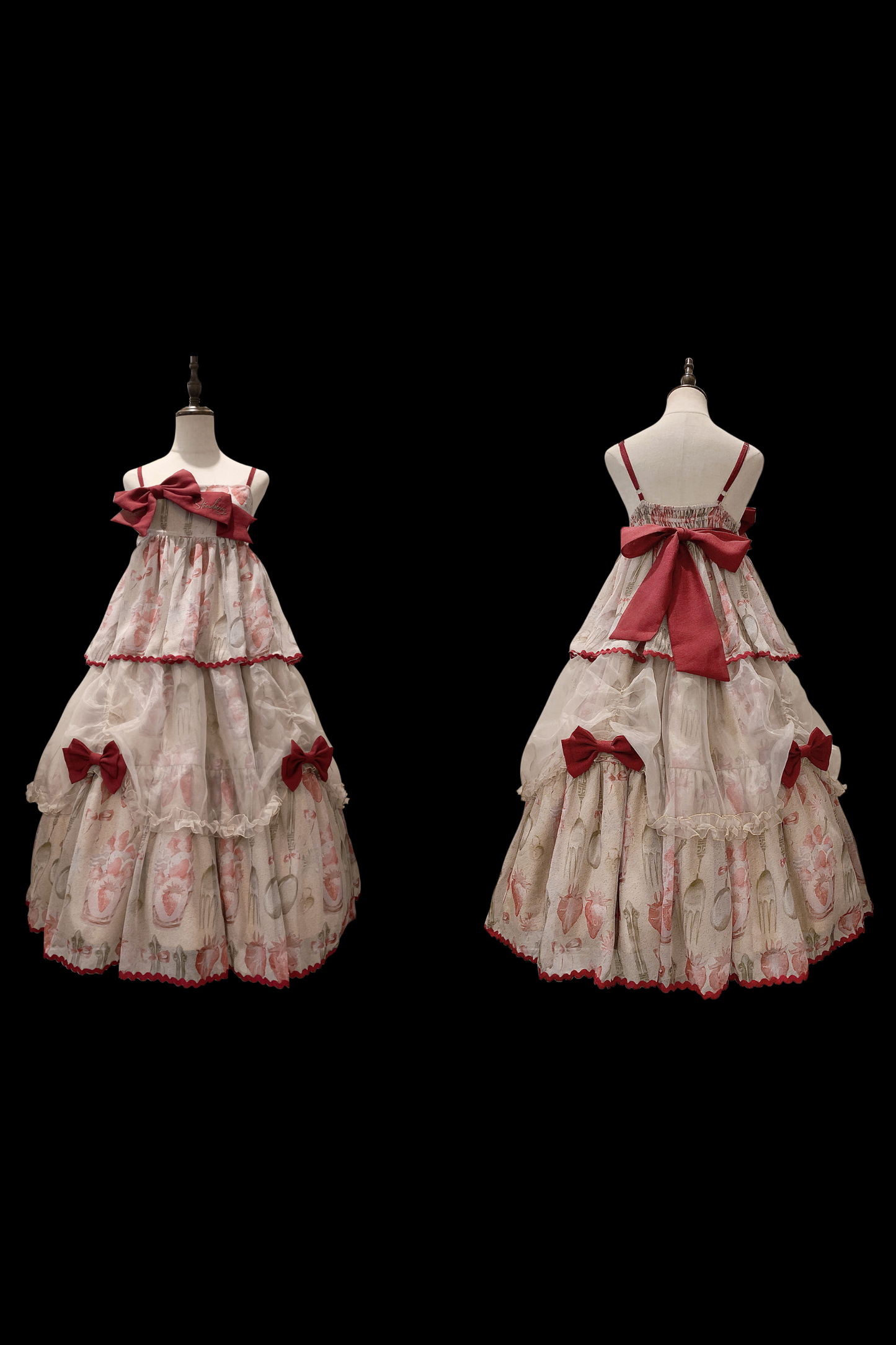 ストロベリーボックスロリータキャミソールドレス