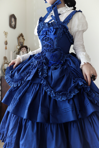 Lace Goth Subculture Dark Star Island Lolita Dress