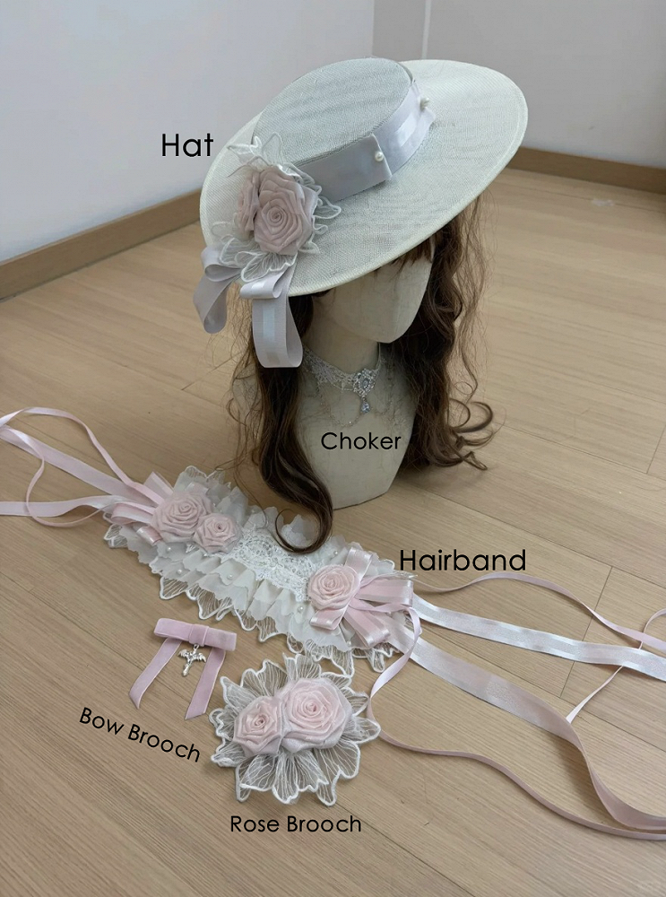 [Preordine entro il 28 aprile] Accessori della serie Lolita gotico elegante
