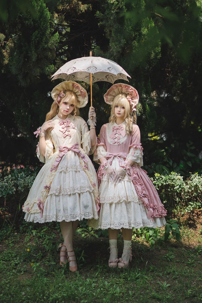 エレガントプリンセススリーブロリータドレス