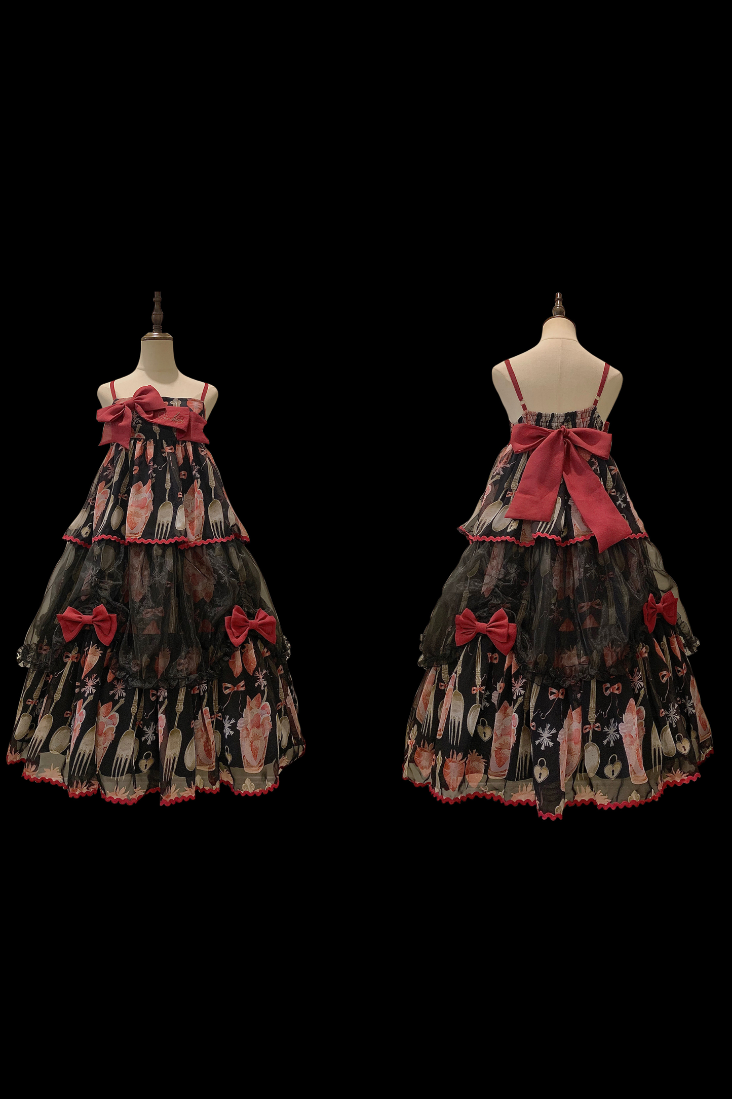 ストロベリーボックスロリータキャミソールドレス