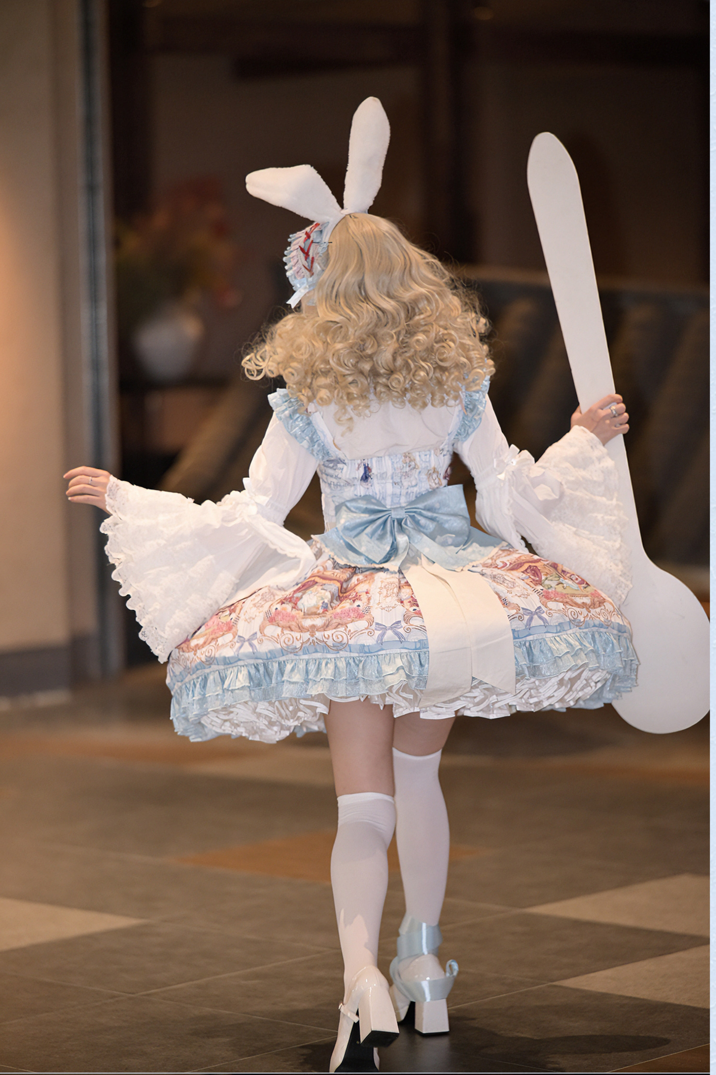 愛麗絲夢境洋裝+疊層洋裝+吊帶裙+襯衫+裙子+背心裙+配飾