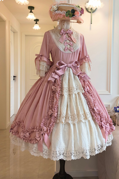 エレガントプリンセススリーブロリータドレス