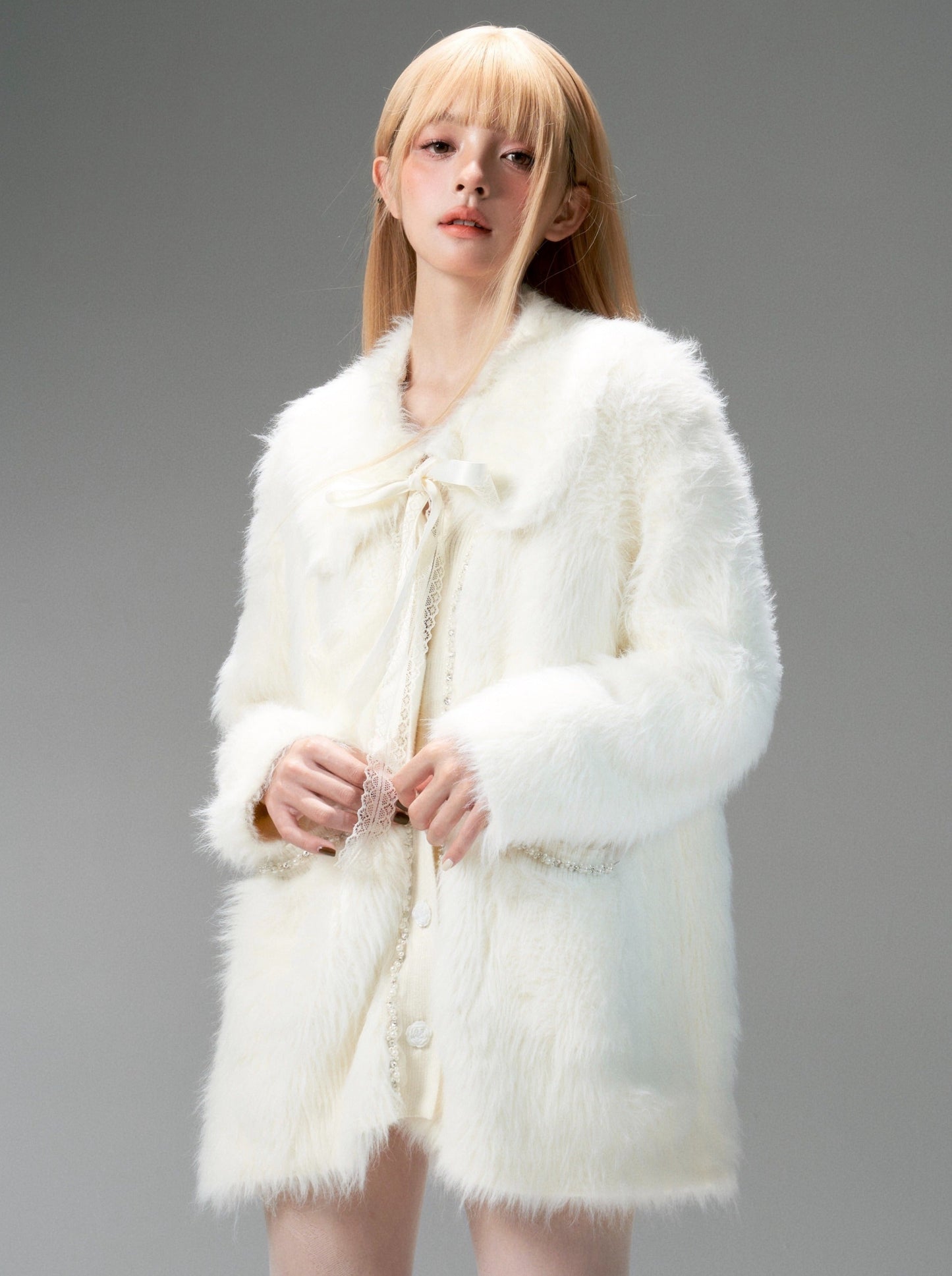 Mink Fur Sweet French Fur Coat