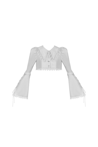 ゴシックロリータスカート+コルセット+ベール+ネックレス+ウエストチェーン