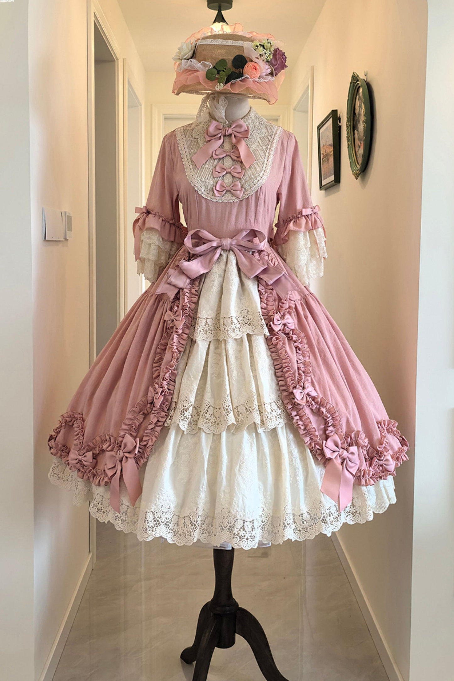 エレガントプリンセススリーブロリータドレス