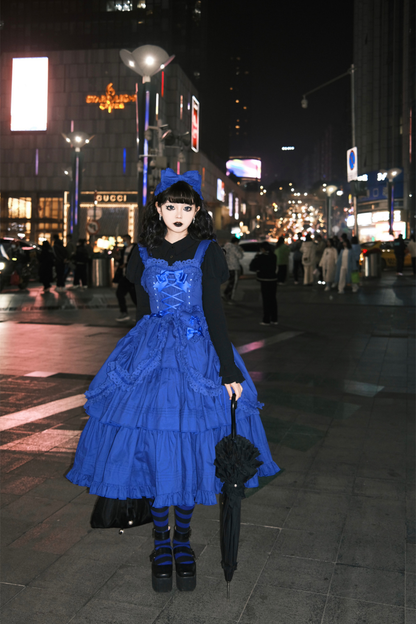 Lace Goth Subculture Dark Star Island Lolita Dress