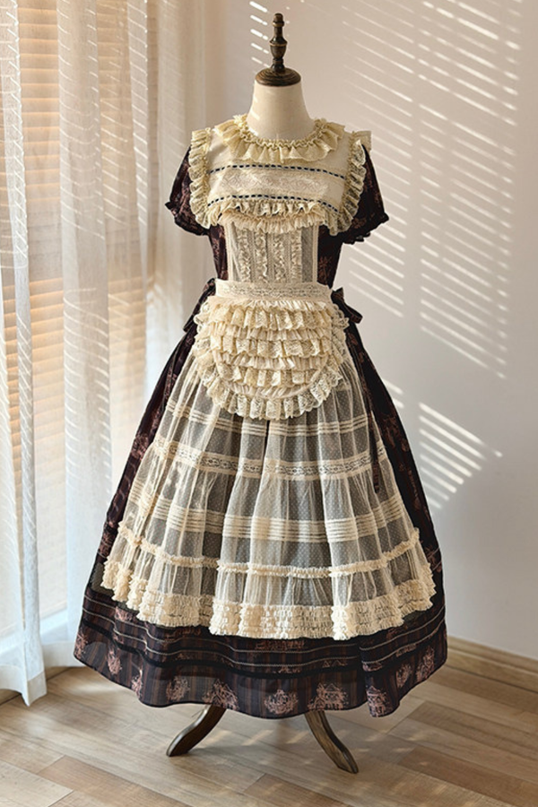 [Précommande jusqu'au 15 avril] Robe Lolita Maison de Campagne + Tablier