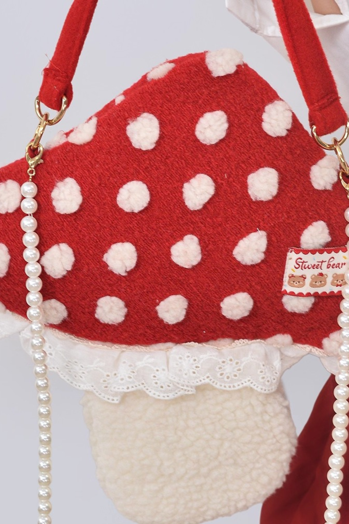 キノコクロスボディバッグ