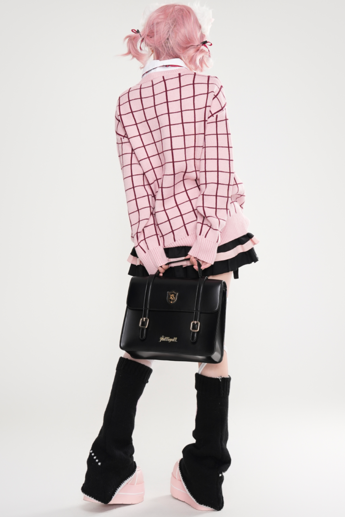 Campus Comic Check Tops