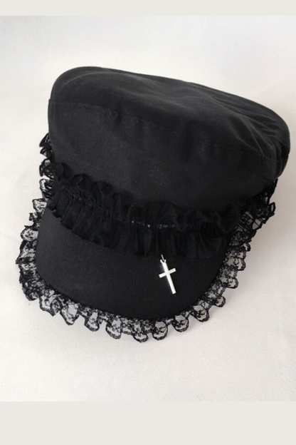 Double Layer Lace Hat