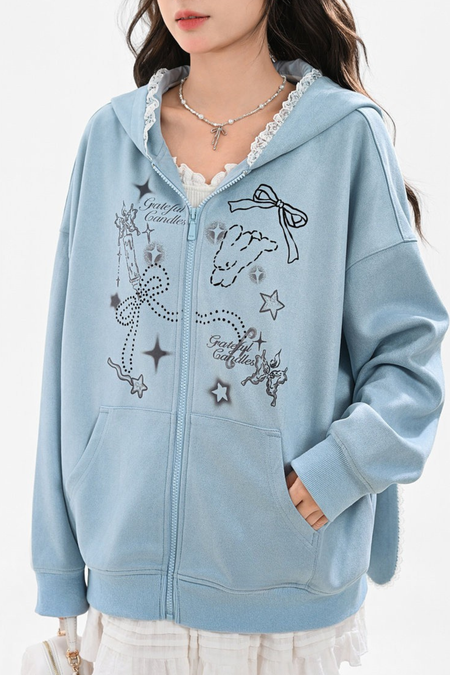 バニーイヤーズフードパーカー