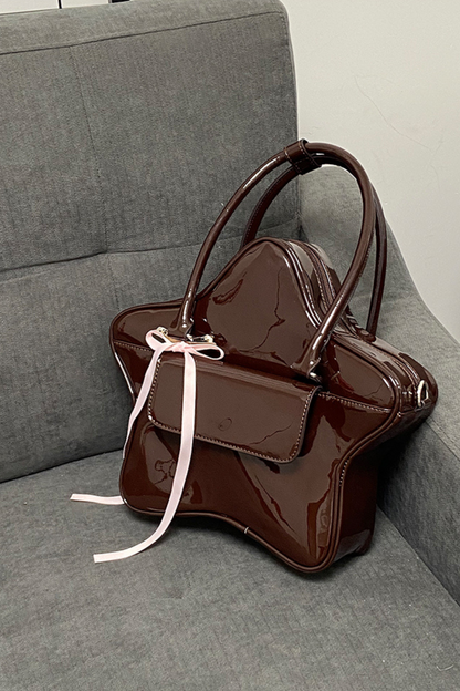 チョコレートスターリボンY2Kバッグ