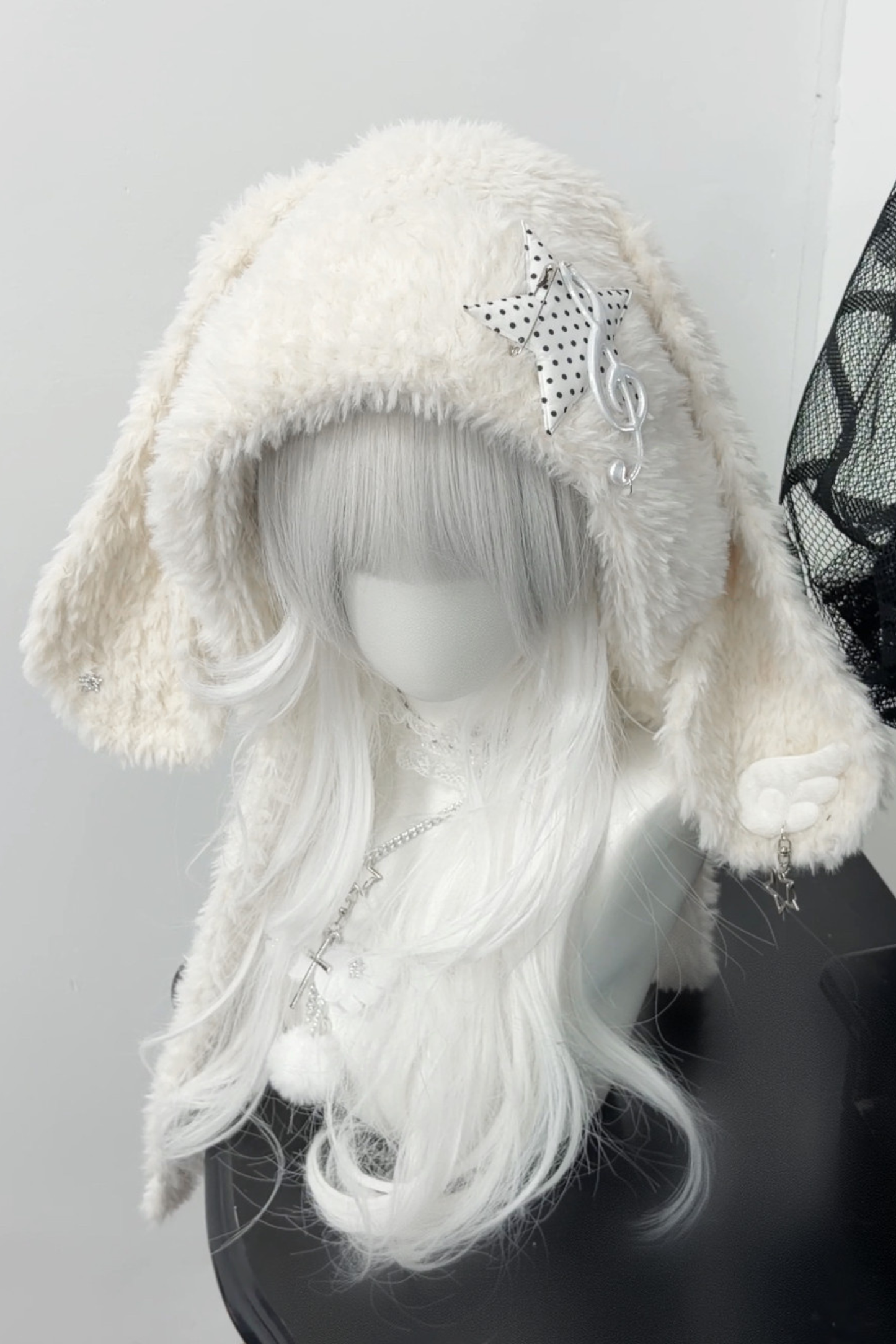 Rabbit Ear Fur Hat