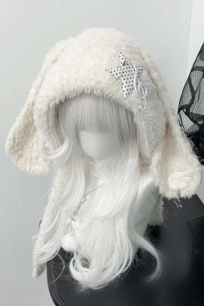 Rabbit Ear Fur Hat