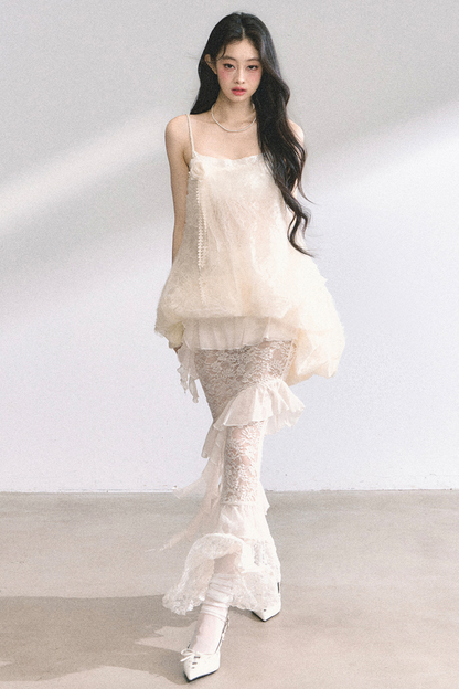 ロイヤルシスターレーストップス+マーメイドスカート