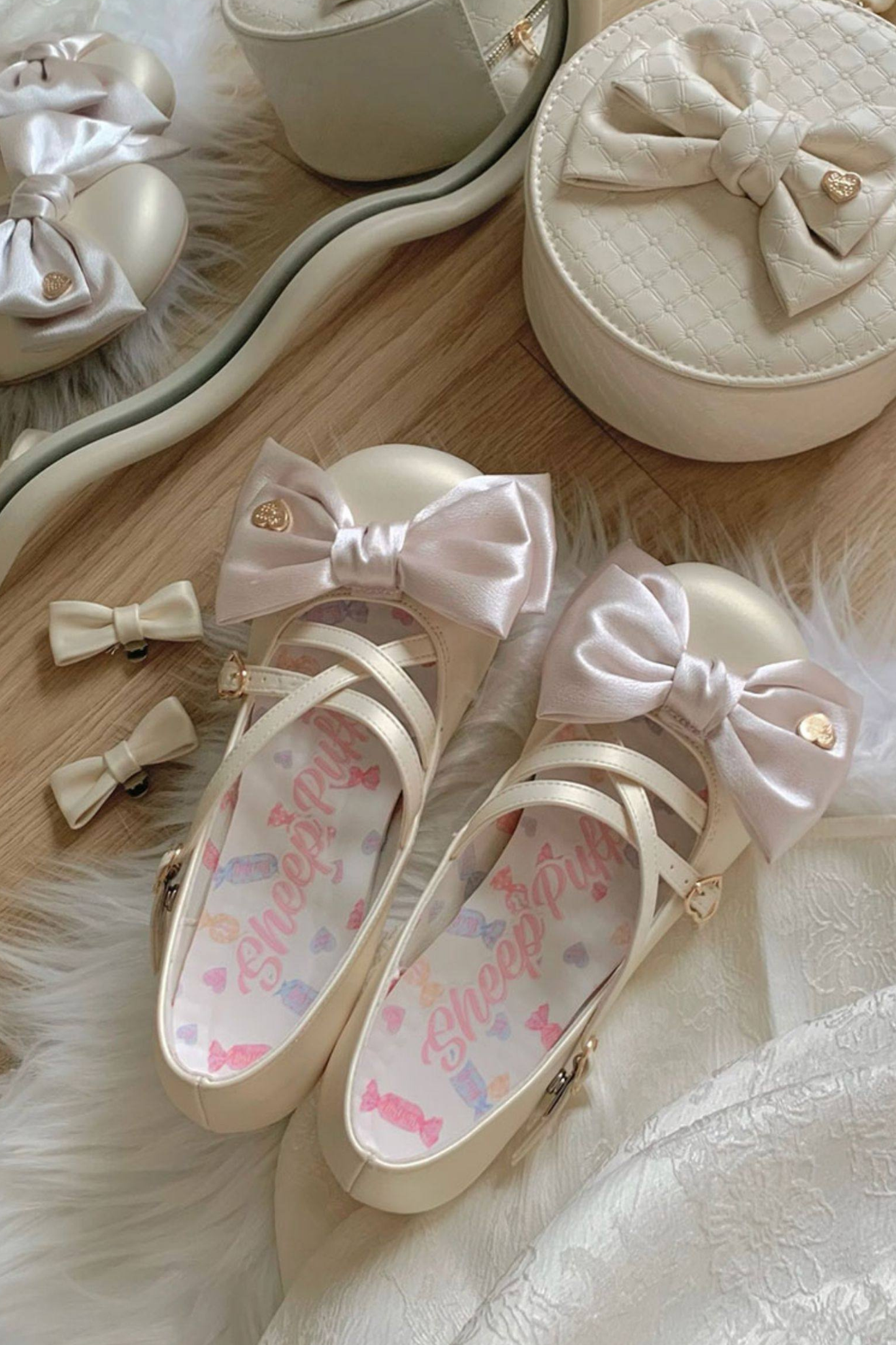 Satin Candy Lolita Shoes