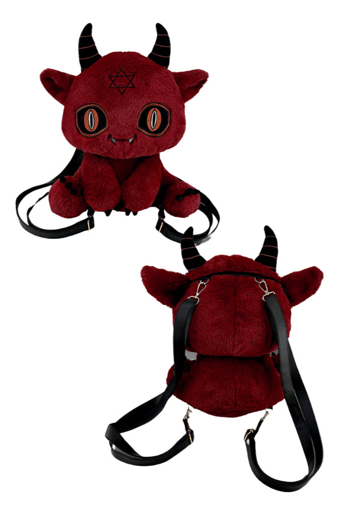 Death Black White & Red Devil Dark Punk Plashback Pack