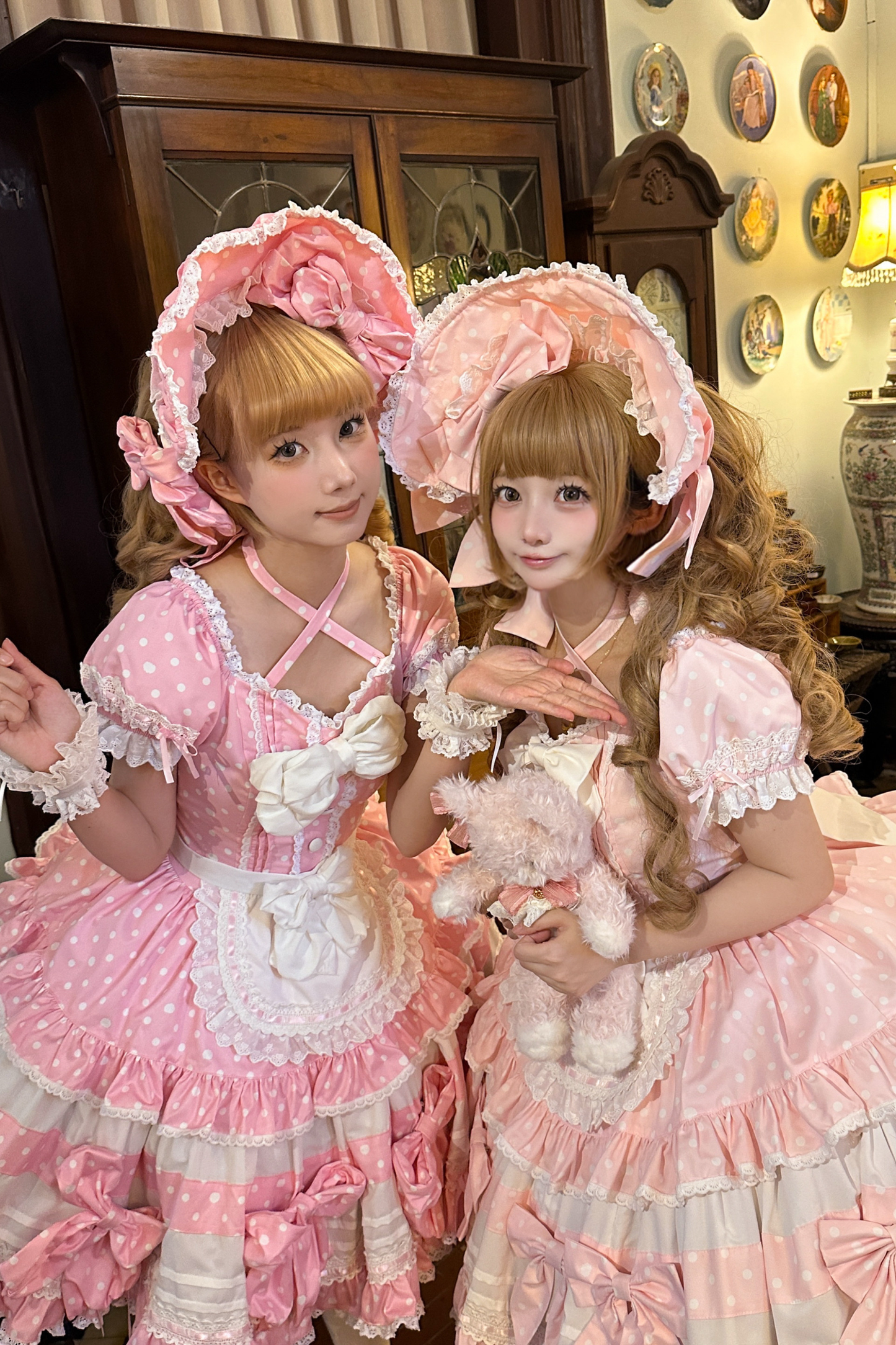 Doll Dot Big Ribbon Lolita Dress