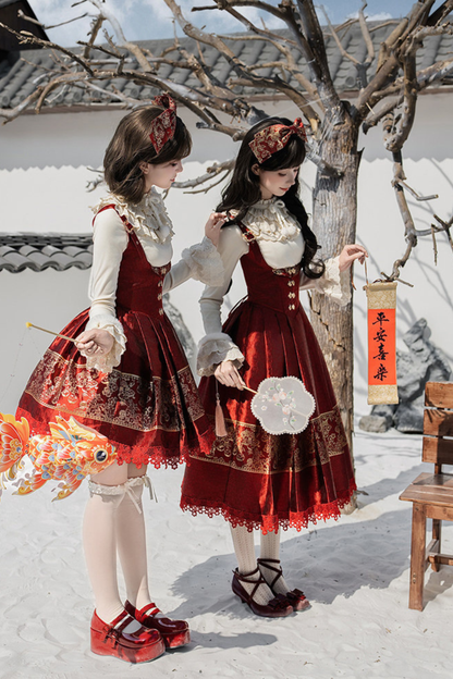 China Gorgeous Doll Dress + Top + Catsuit