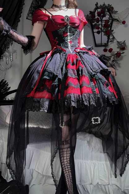 ドラゴンボーンゴシックドレス+ネックレス