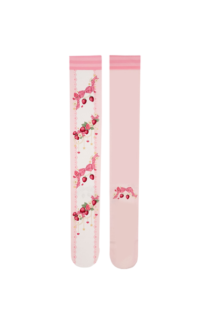 ストロベリーロリータオーバーザニーソックス