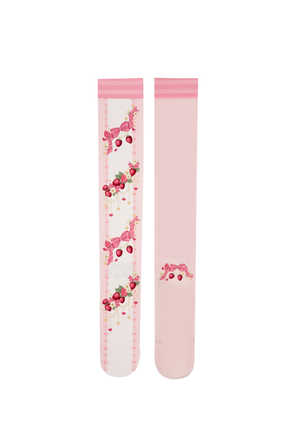 ストロベリーロリータオーバーザニーソックス