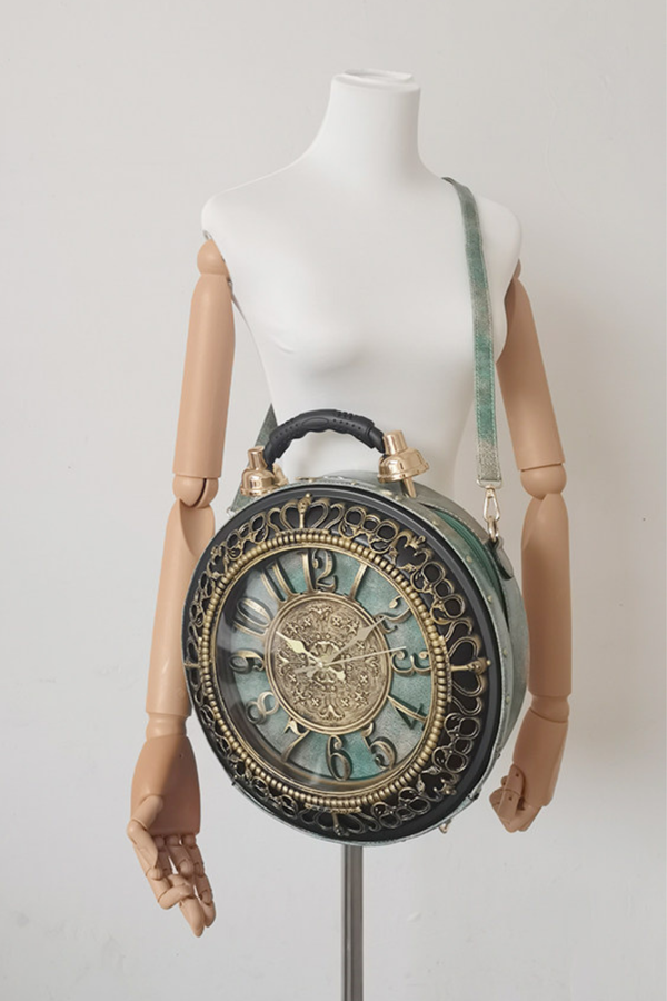 American Retro Clock Handbag