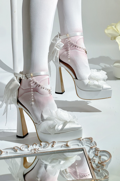 ブライダルゴージャスロリータヒール