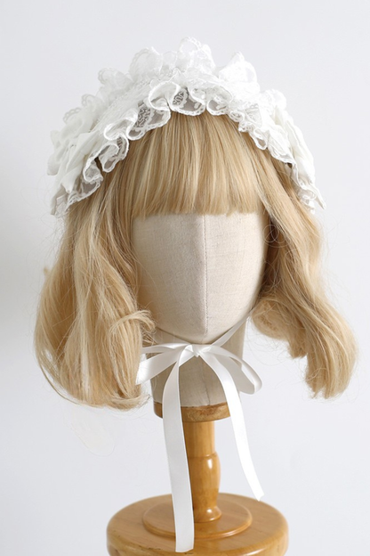 White Antique Lolita Accessories