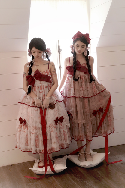 ストロベリーボックスロリータキャミソールドレス